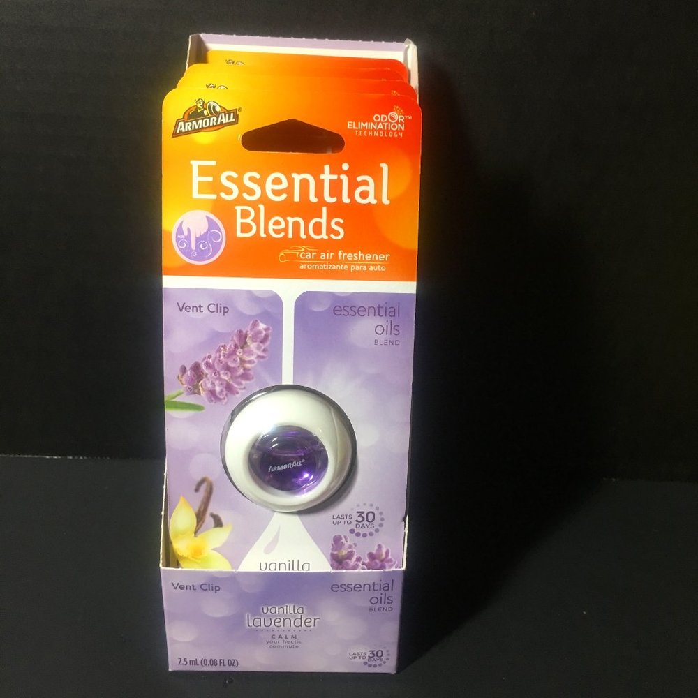 ArmorAll Essential Blends Car Air Vent Clips 4pack